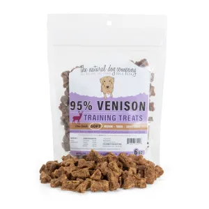 95% Meat Training Bites 6 oz., Venison