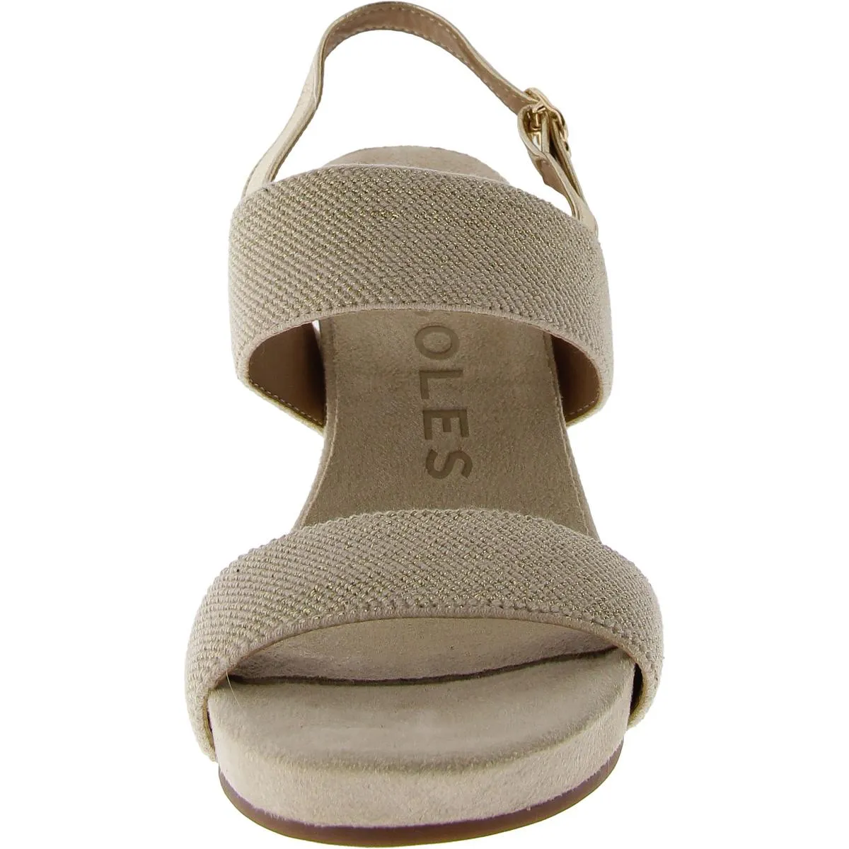 Aerosoles Womens Paxton Buckle Wedge Espadrilles