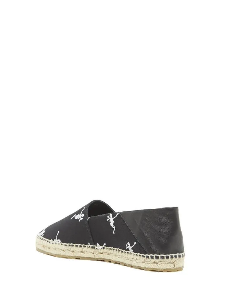 Alexander McQueen Dancing Skeleton Espadrilles