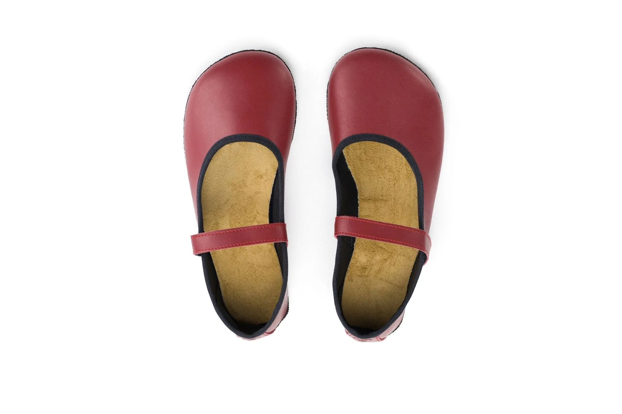 Ananda Barefoot Dress shoes - Burgundy