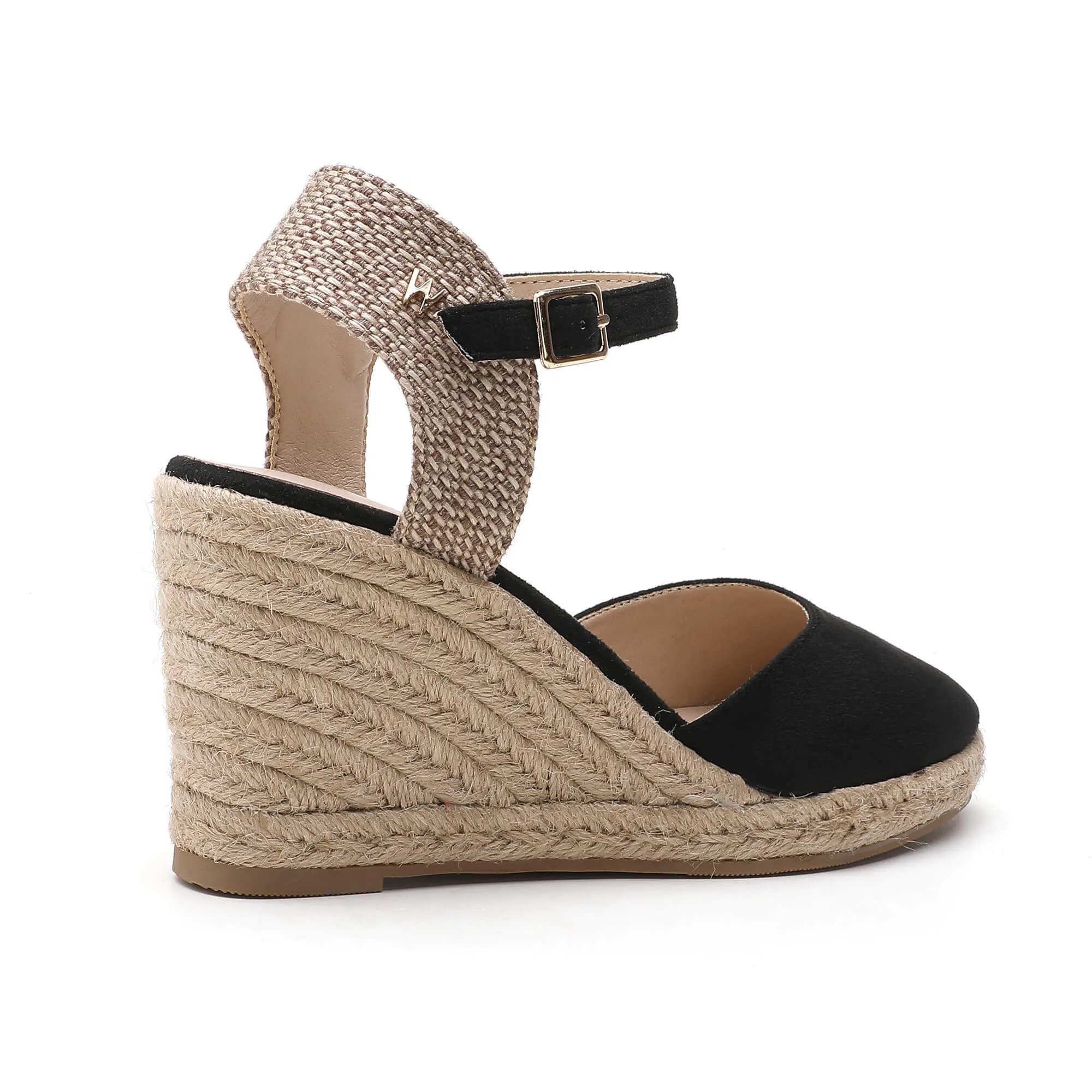 Ashley Black Espadrille