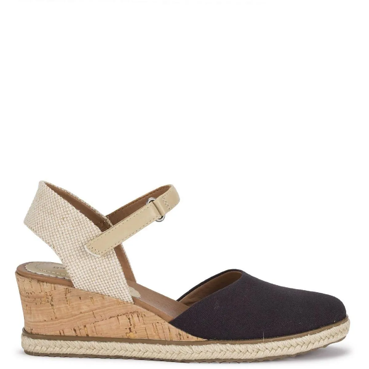 Baretraps Womens Ocean Cork Ankle Strap Espadrilles
