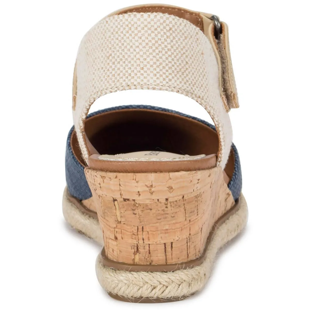 Baretraps Womens Ocean Cork Ankle Strap Espadrilles