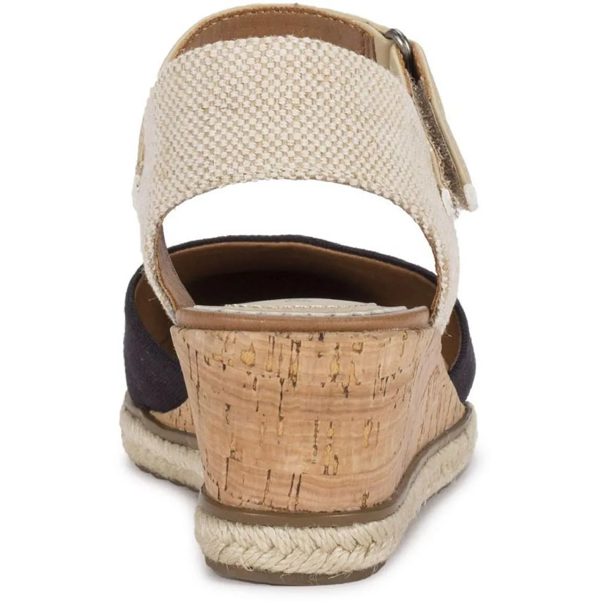 Baretraps Womens Ocean Cork Ankle Strap Espadrilles