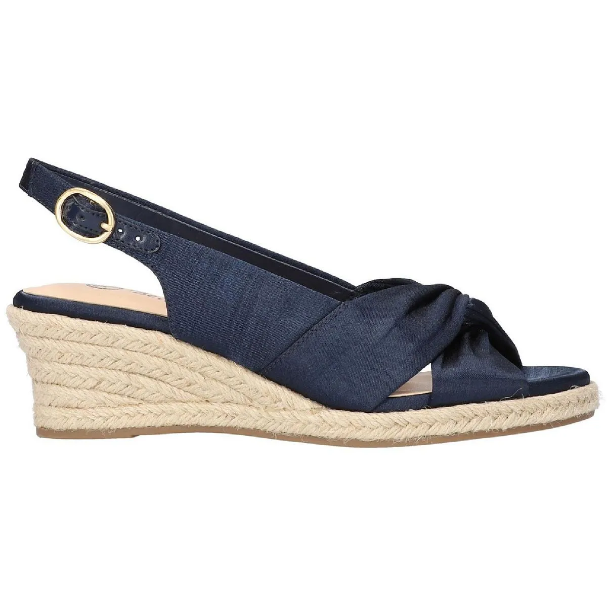 Bella Vita Womens Kimora Cork Slingback Espadrilles