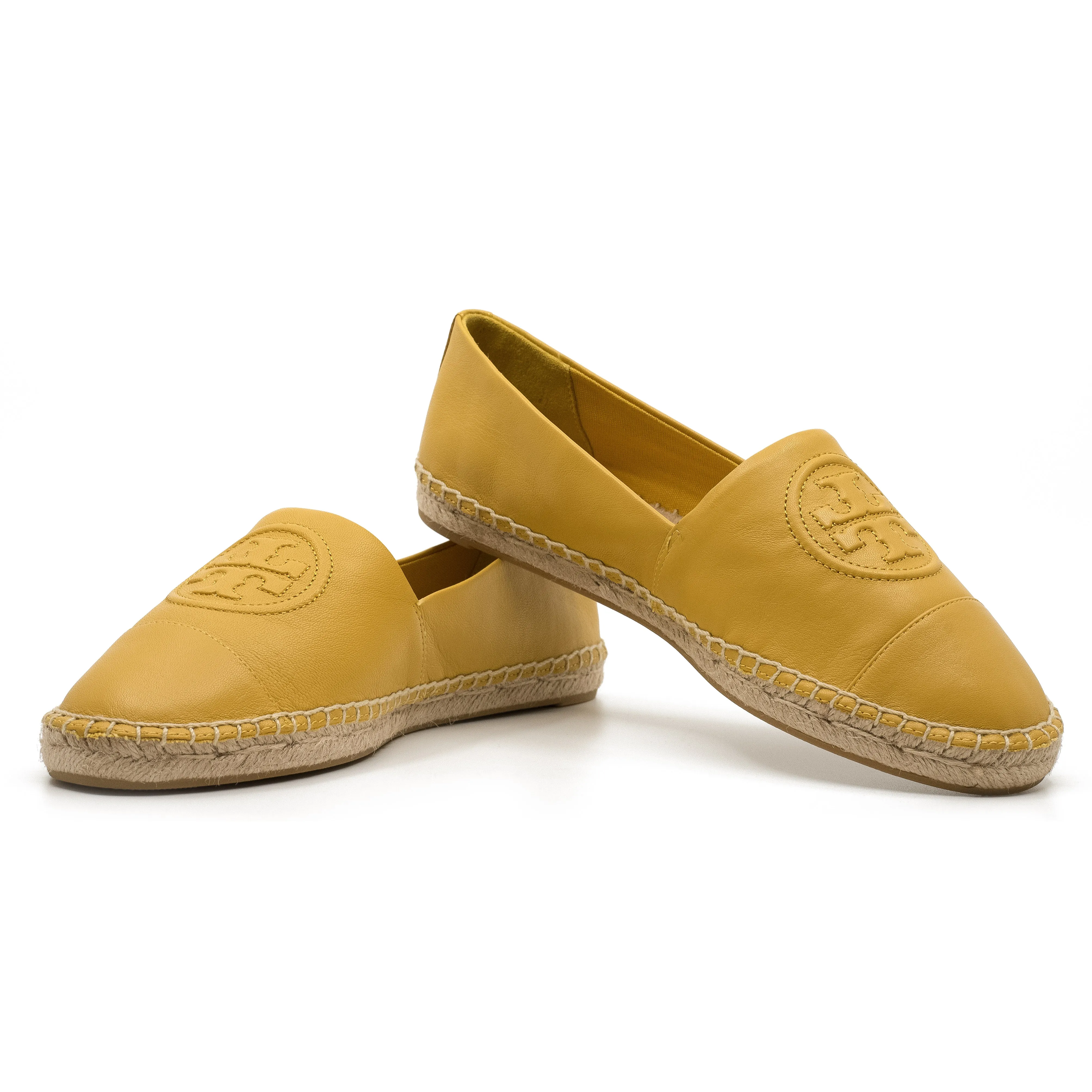 Benton Color-block Espadrille in Day Lily