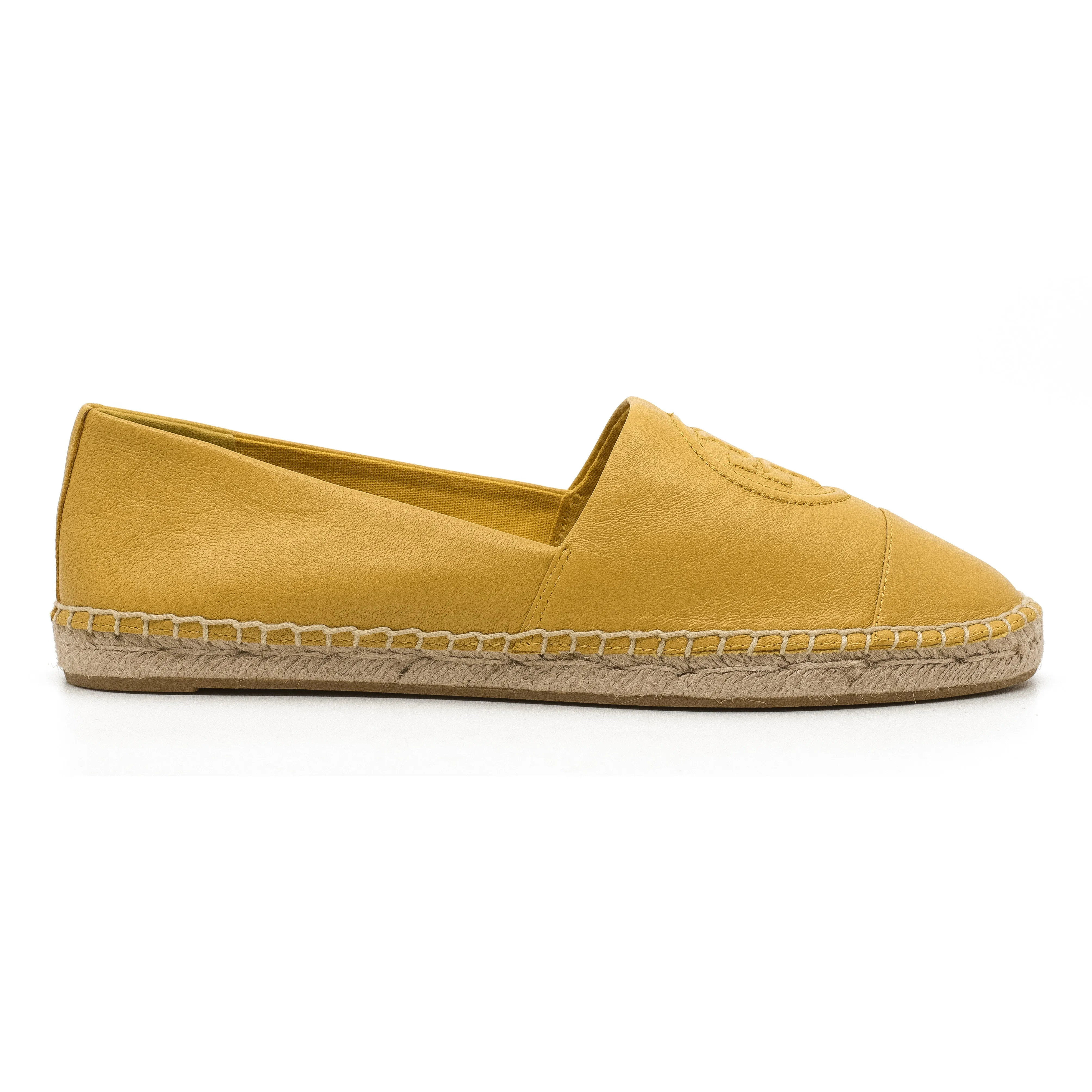 Benton Color-block Espadrille in Day Lily