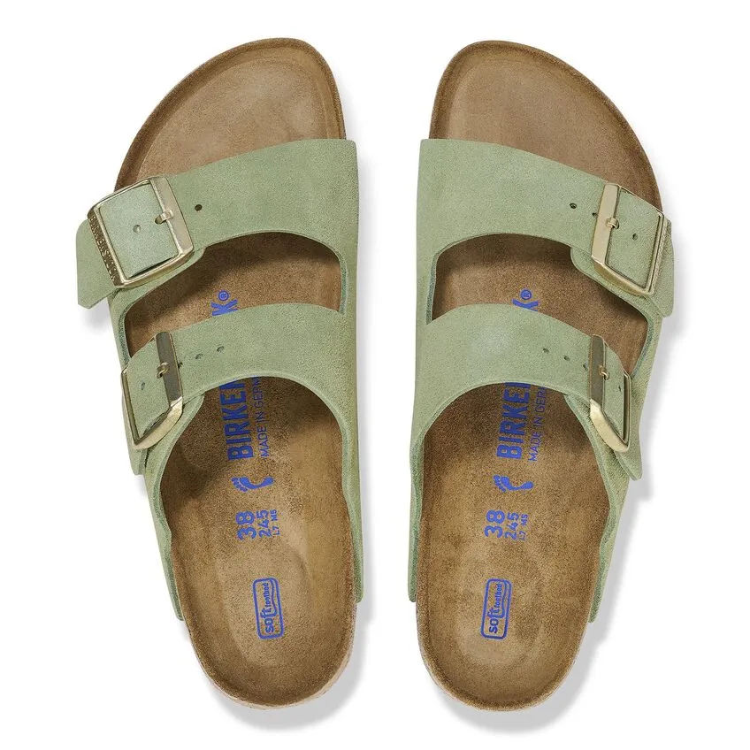 'Birkenstock' Women's Arizona Sandal - Green Tea
