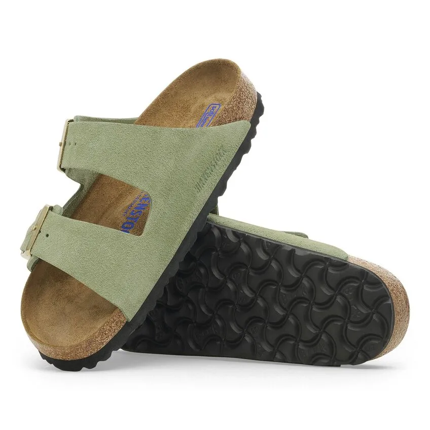 'Birkenstock' Women's Arizona Sandal - Green Tea