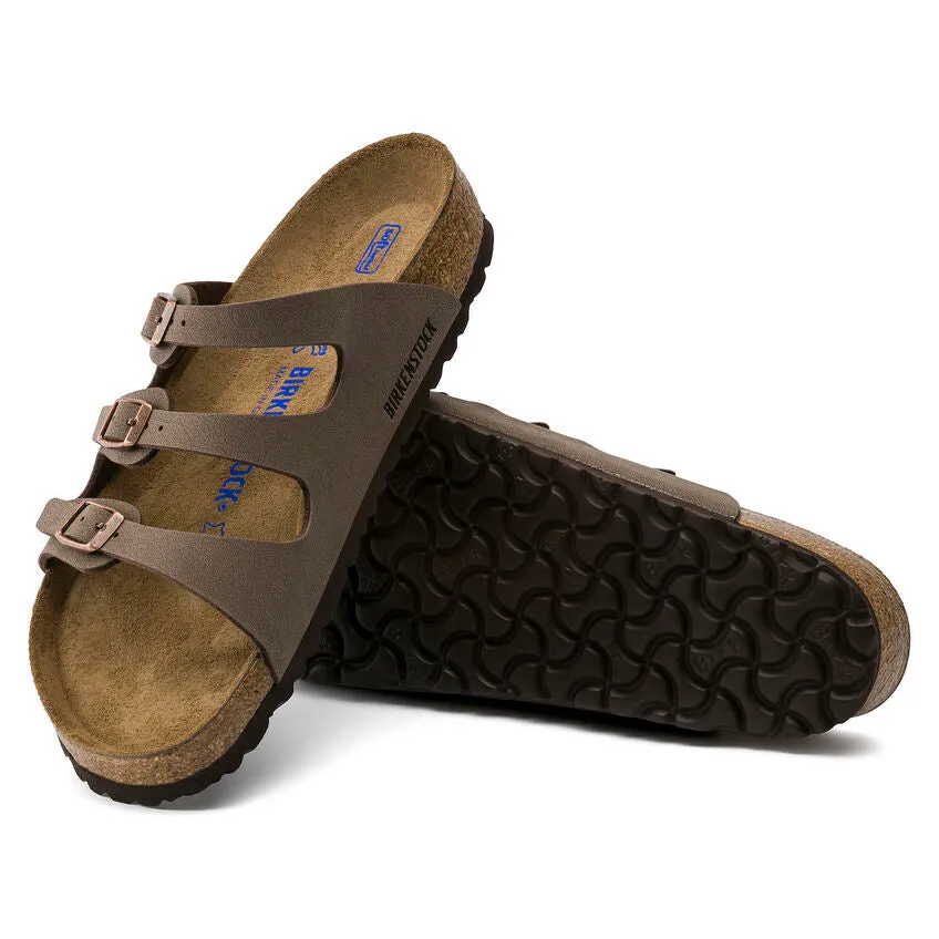 'Birkenstock' Women's Florida Soft Bed Footbed Sandal - Mocha