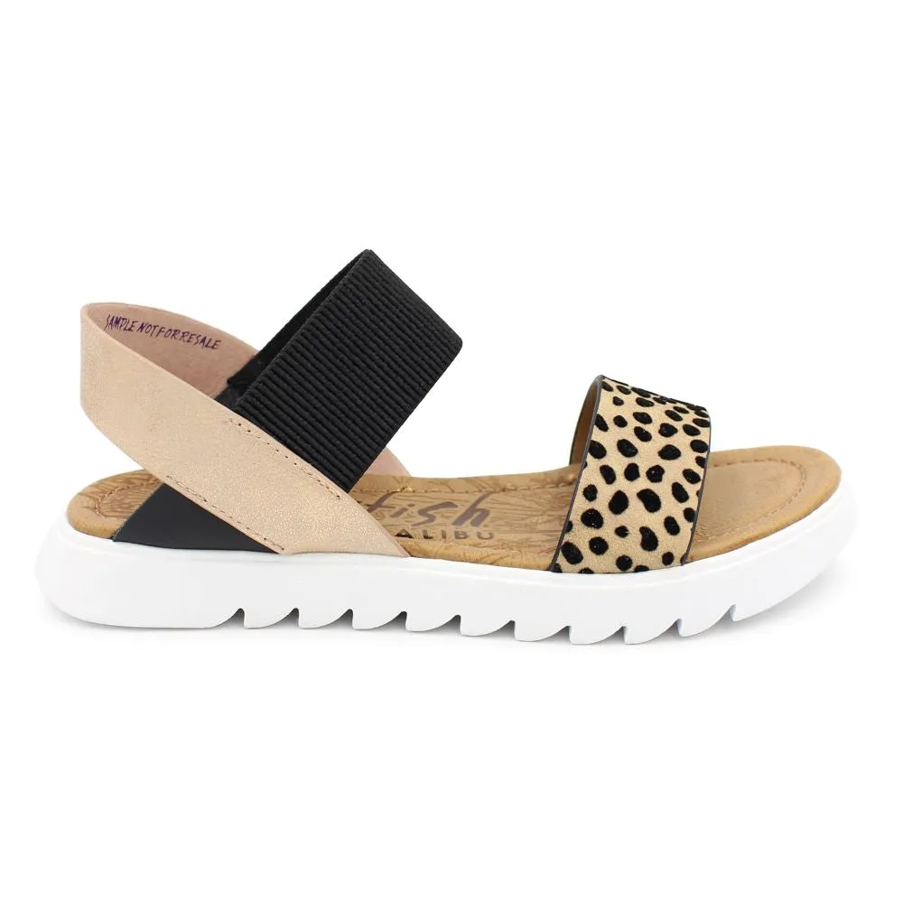 'Blowfish Malibu' Women's Tia Sandal - Sand Pixie Leopard