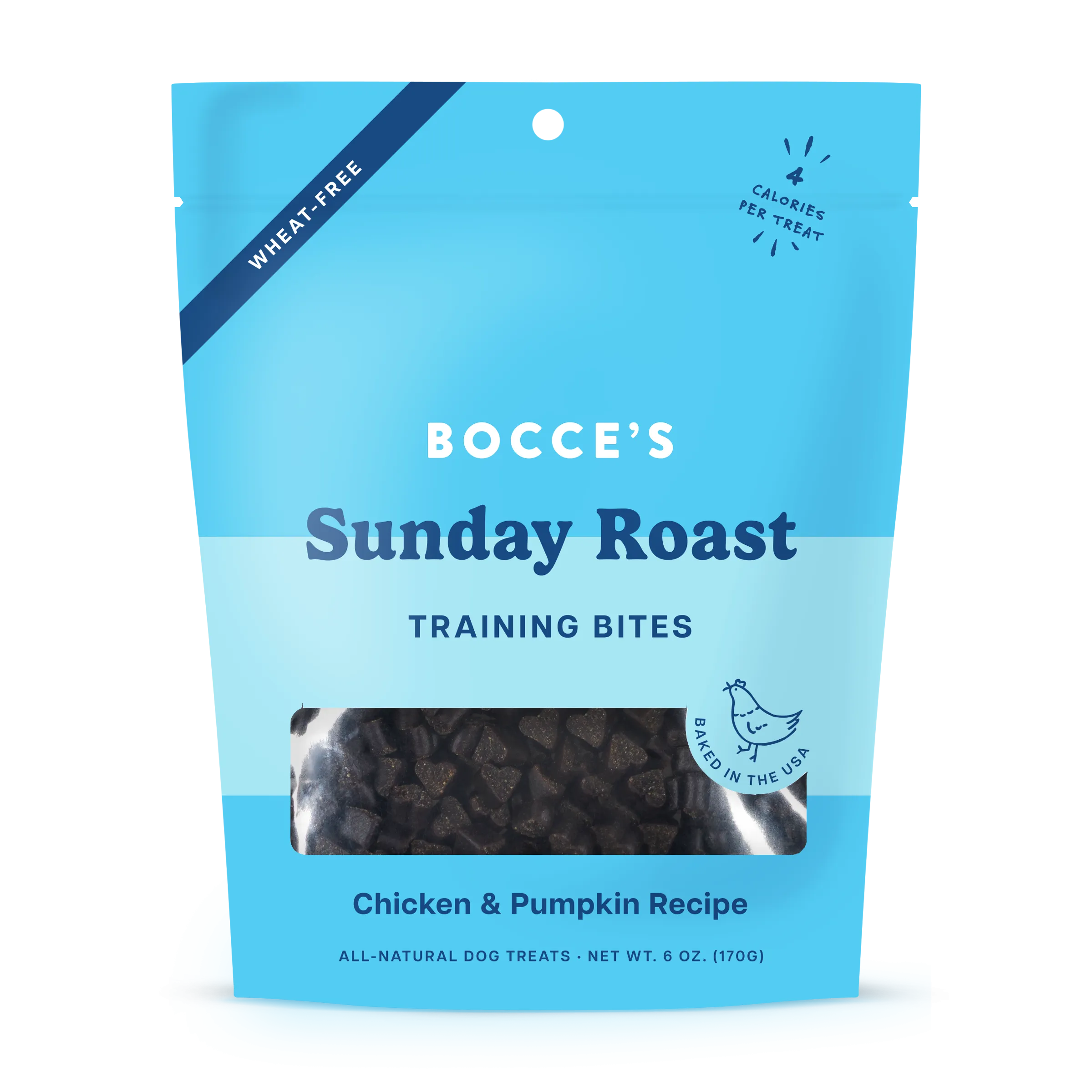 Bocce's Bakery Sunday Roast Training Bites 6-oz, Dog Treat
