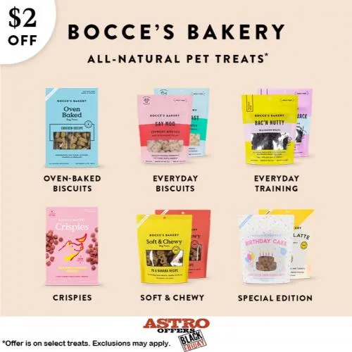 Bocce's Bakery - Training Treats - Mud Pie Oh My