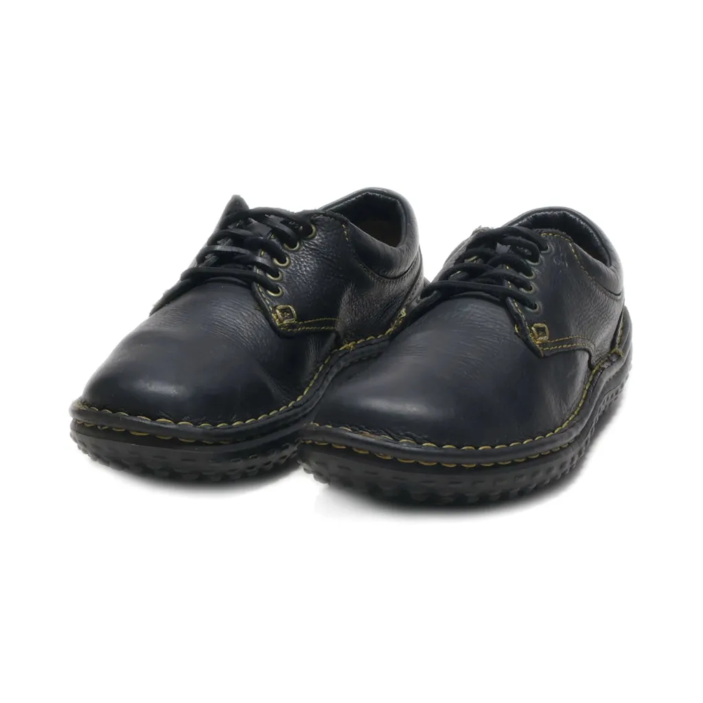 Born Lace Ups Leather Black Colour For Women