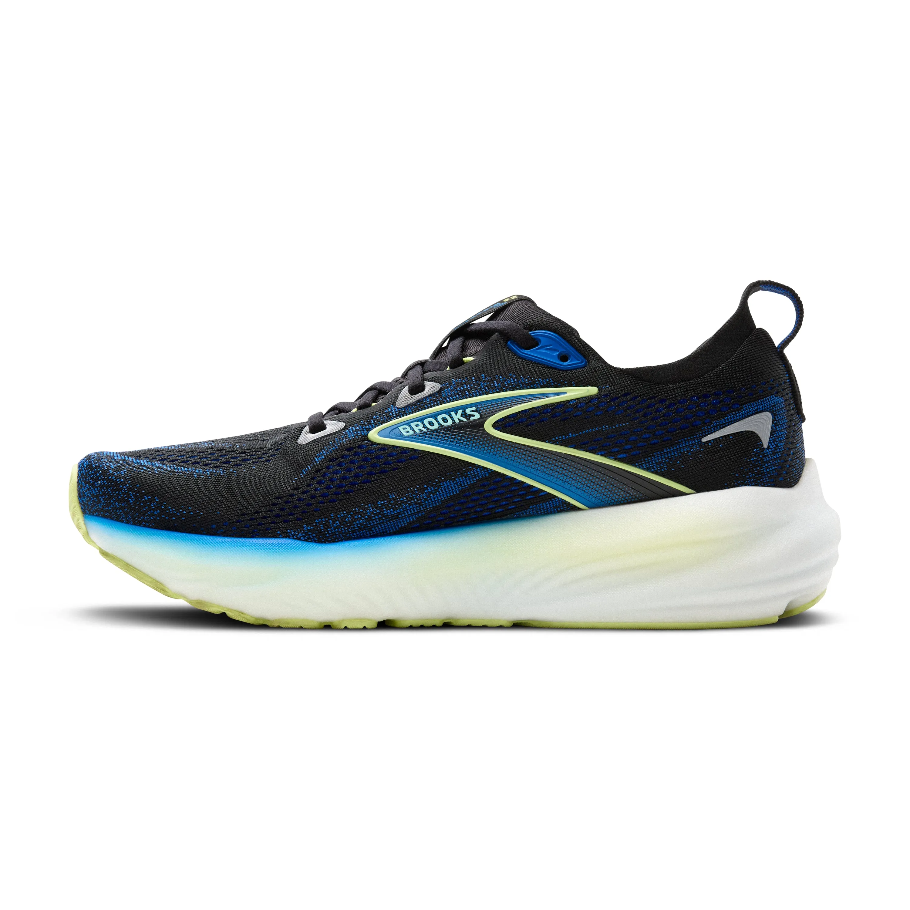 Brooks | Glycerin 22 | Men's | Black/Cobalt/Neo Yellow