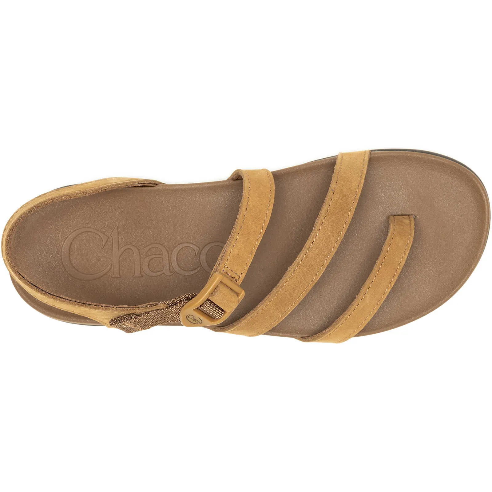 'Chaco' Women's Lowdown Strappy Sandal - Bone / Brown