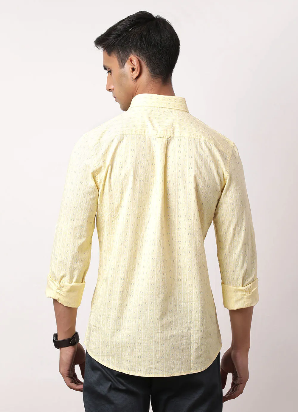 Cheerful Yellow Stripes