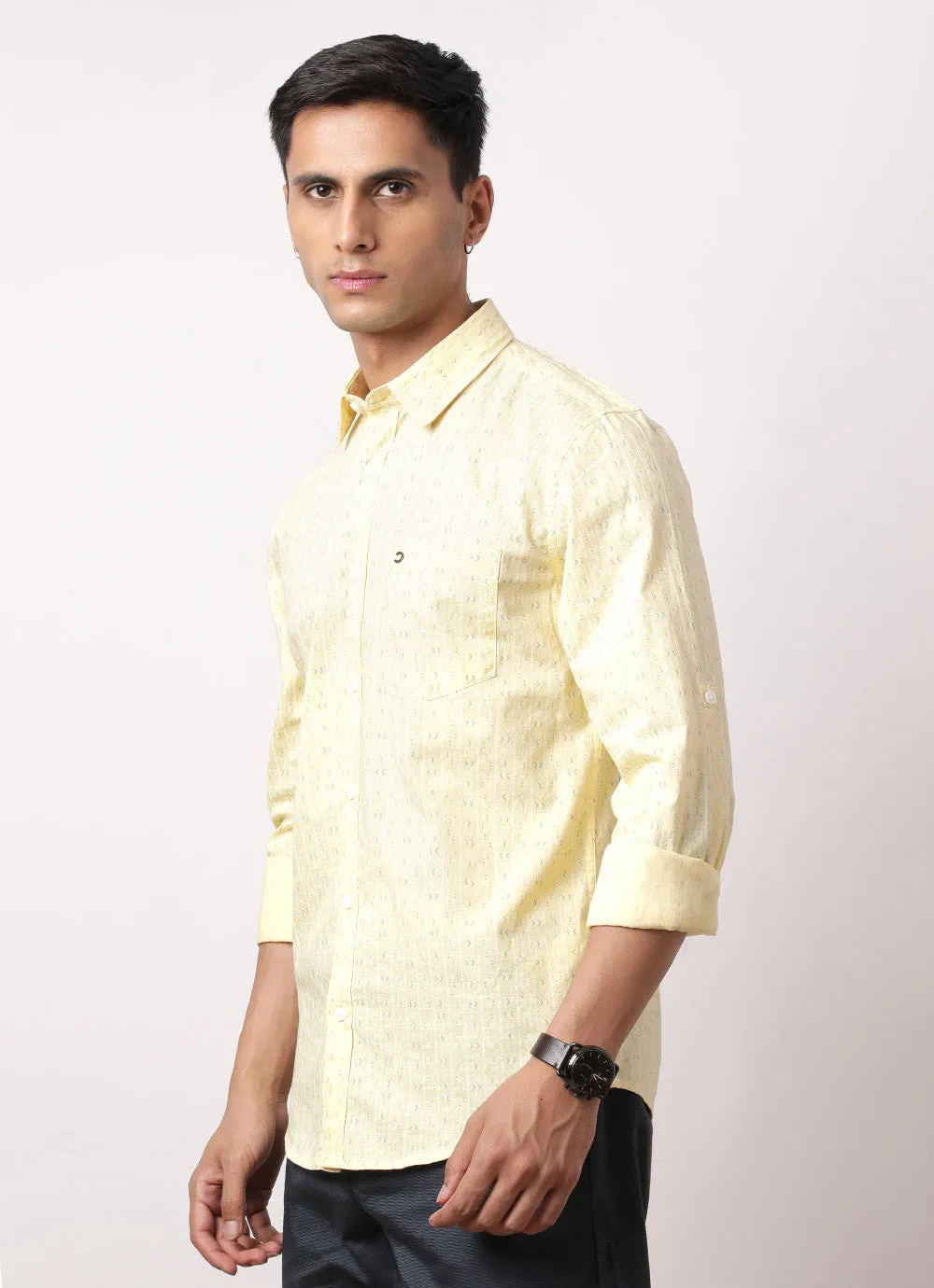Cheerful Yellow Stripes