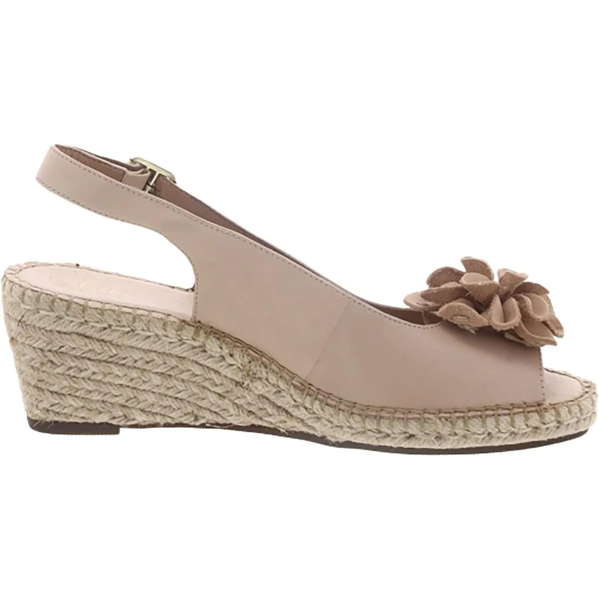Clarks Womens Petrina Bianca Applique Espadrilles