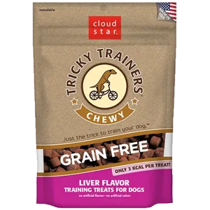 Cloud Star Grain Free Chewy Tricky Trainers Liver