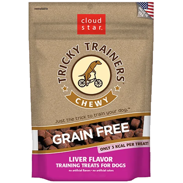 Cloud Star Grain Free Chewy Tricky Trainers Liver