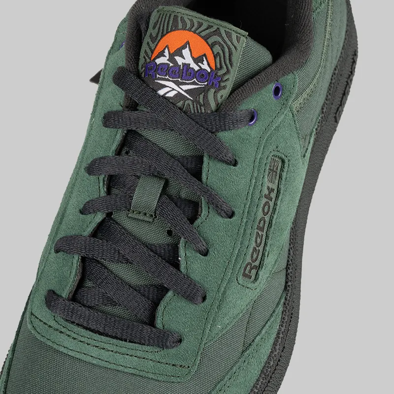 Club C 85 - Green/Grey/Orange