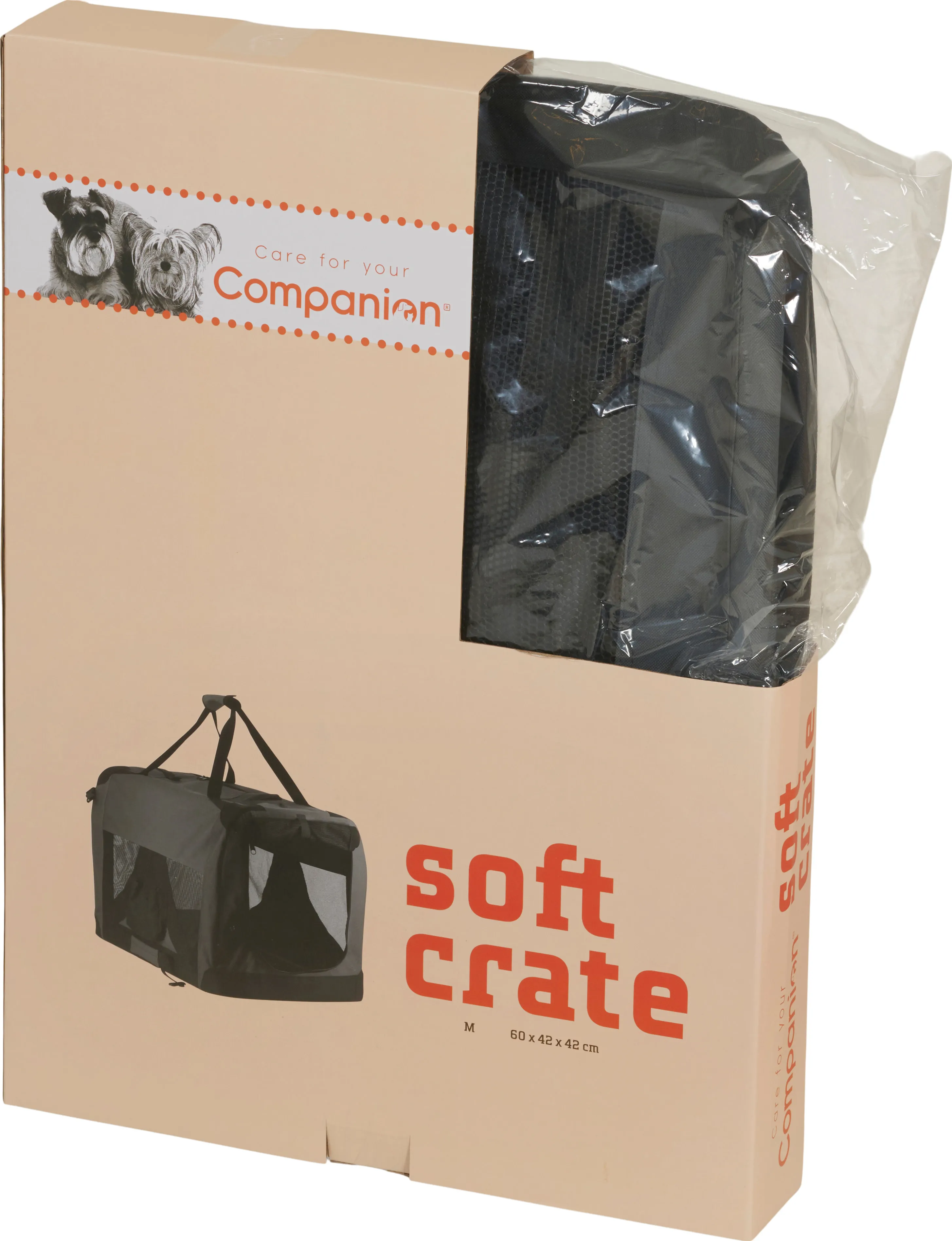 Companion Pet Soft Crate M Grey | Buy Companion Pet Soft Crate M Grey here | Outnorth