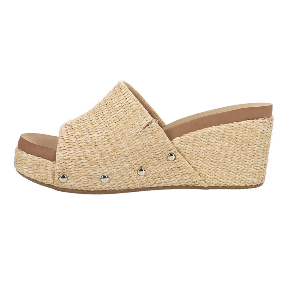 'Corky's' Women's 2.5" Summer Lovin Wedge Sandal - Raffia
