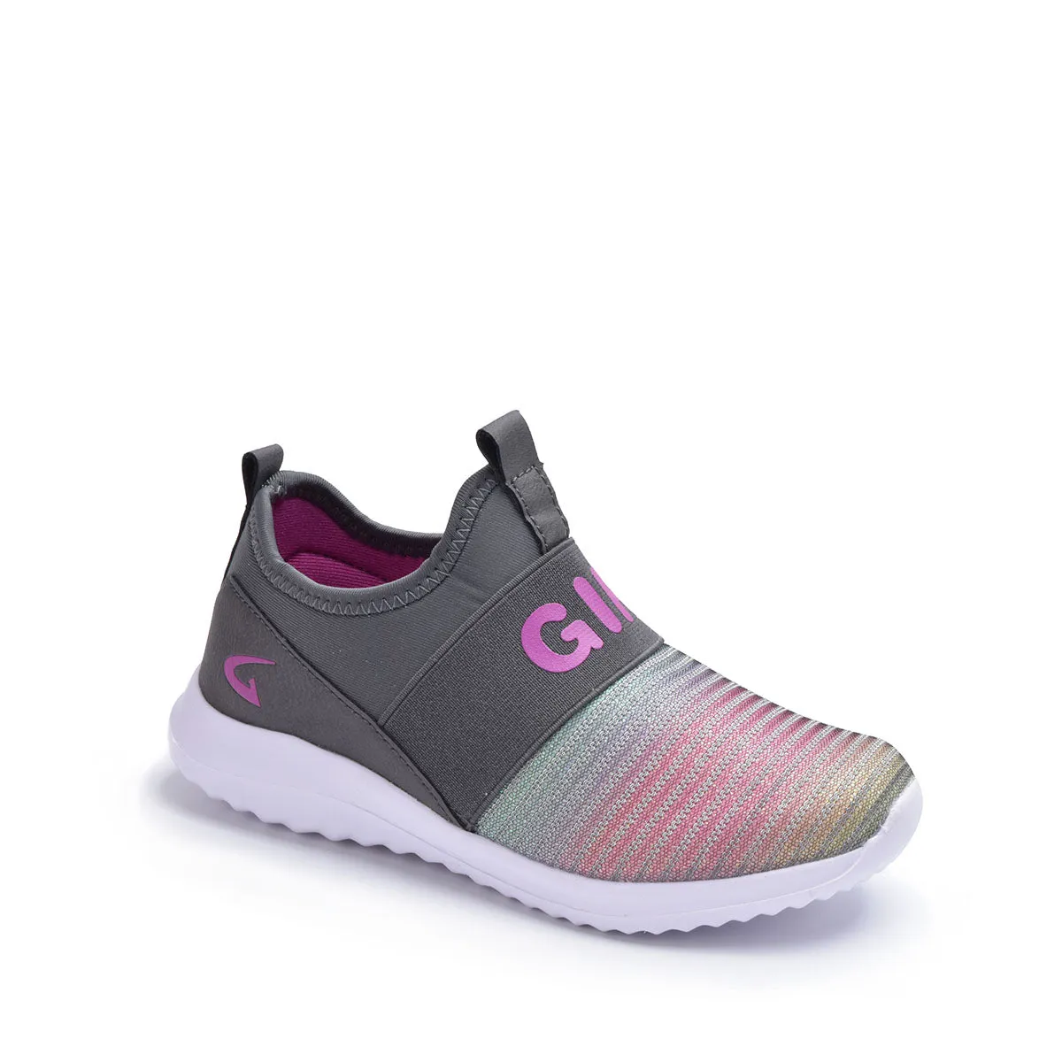 Cutee Girl Sneakers Slip-On Kids Shoes for Girls, Toddler and Big Kids, 10-4