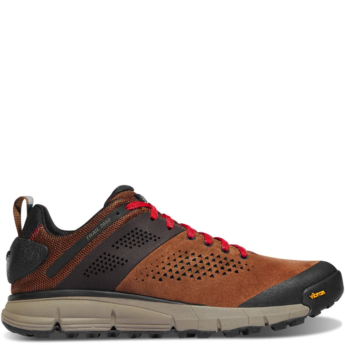 Danner Men's Trail 2650 Brown & Red Hiking Shoes 61272