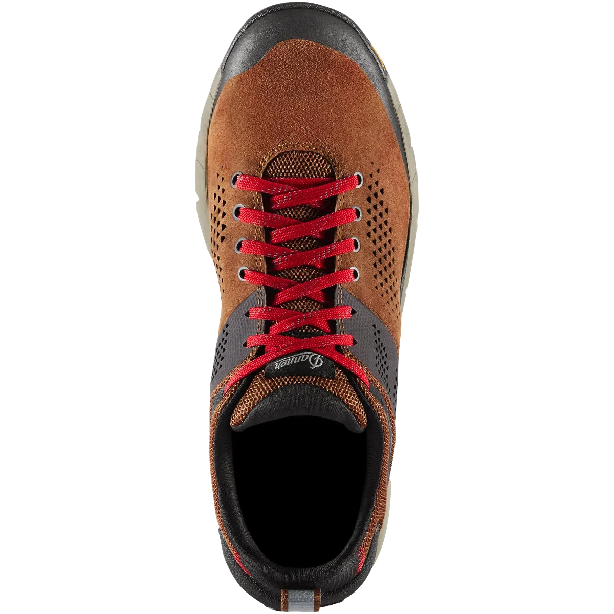 Danner Men's Trail 2650 Brown & Red Hiking Shoes 61272