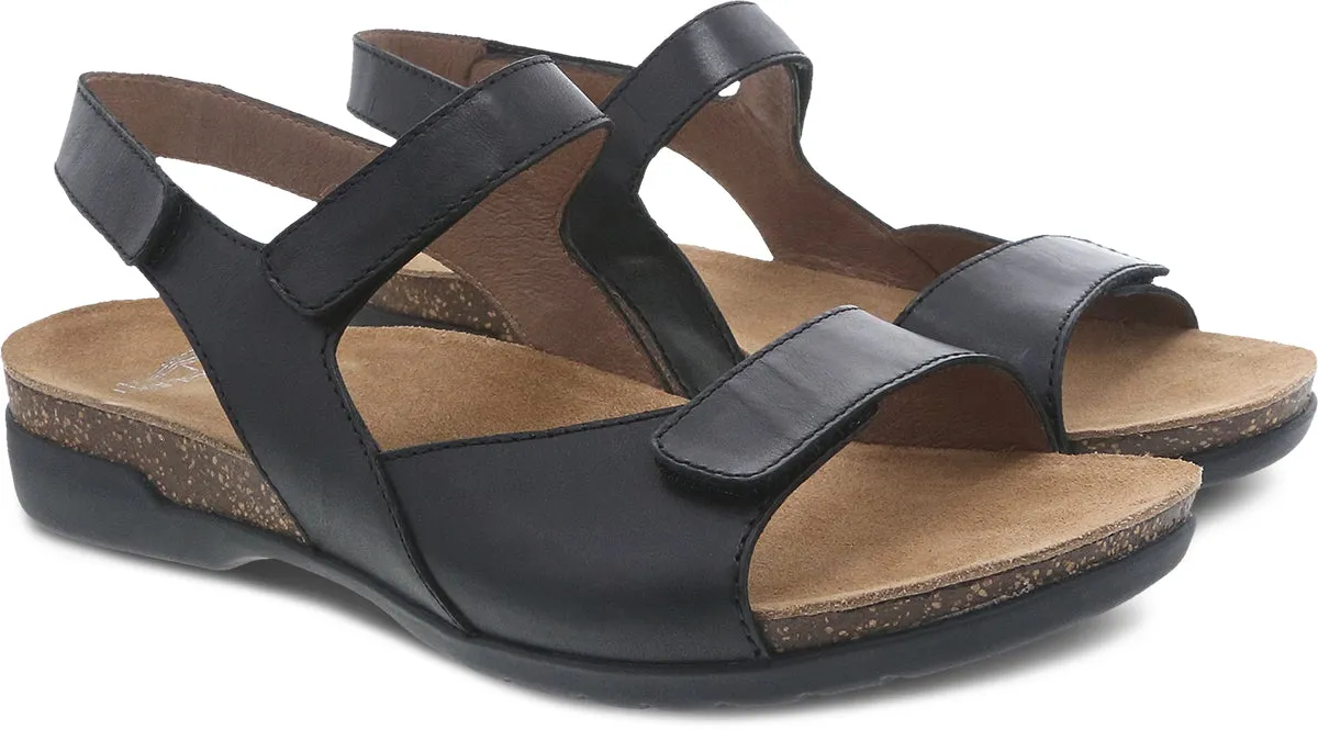 'Dansko' Women's Ronda - Black Waxy Burnished