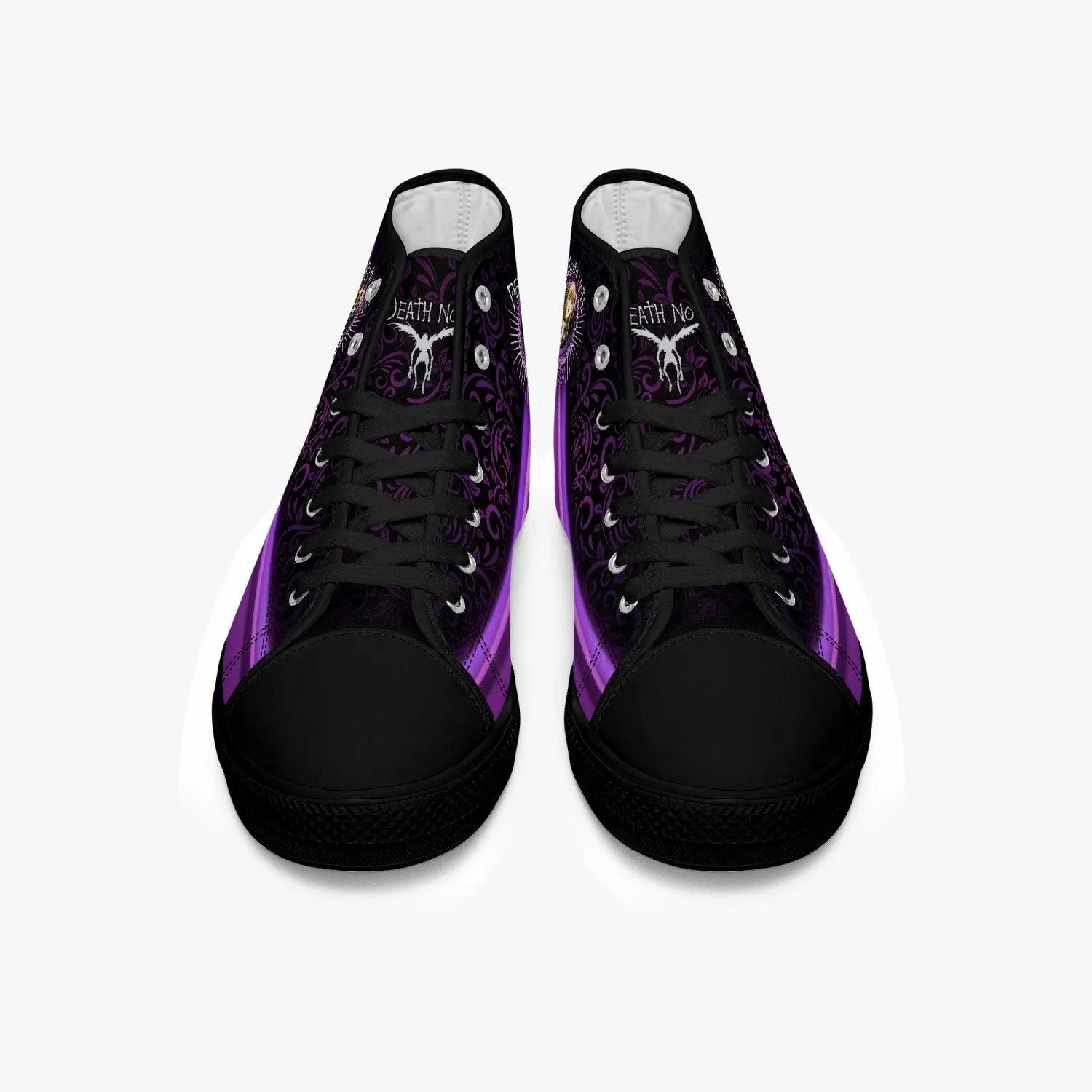 Death Note Misa Purple Black A-Star Mid Anime Shoes