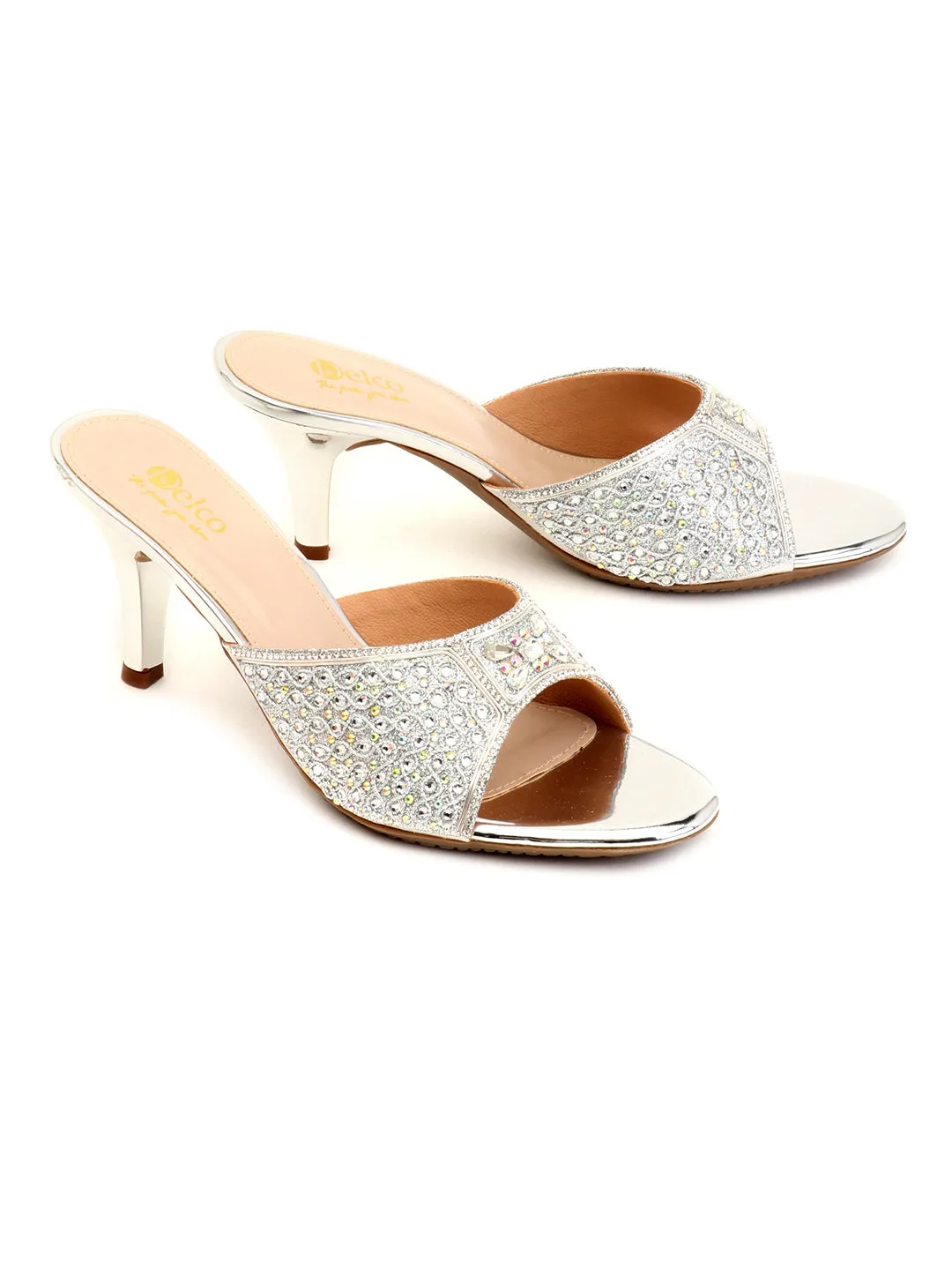 Delco Pencil Heel Slip On
