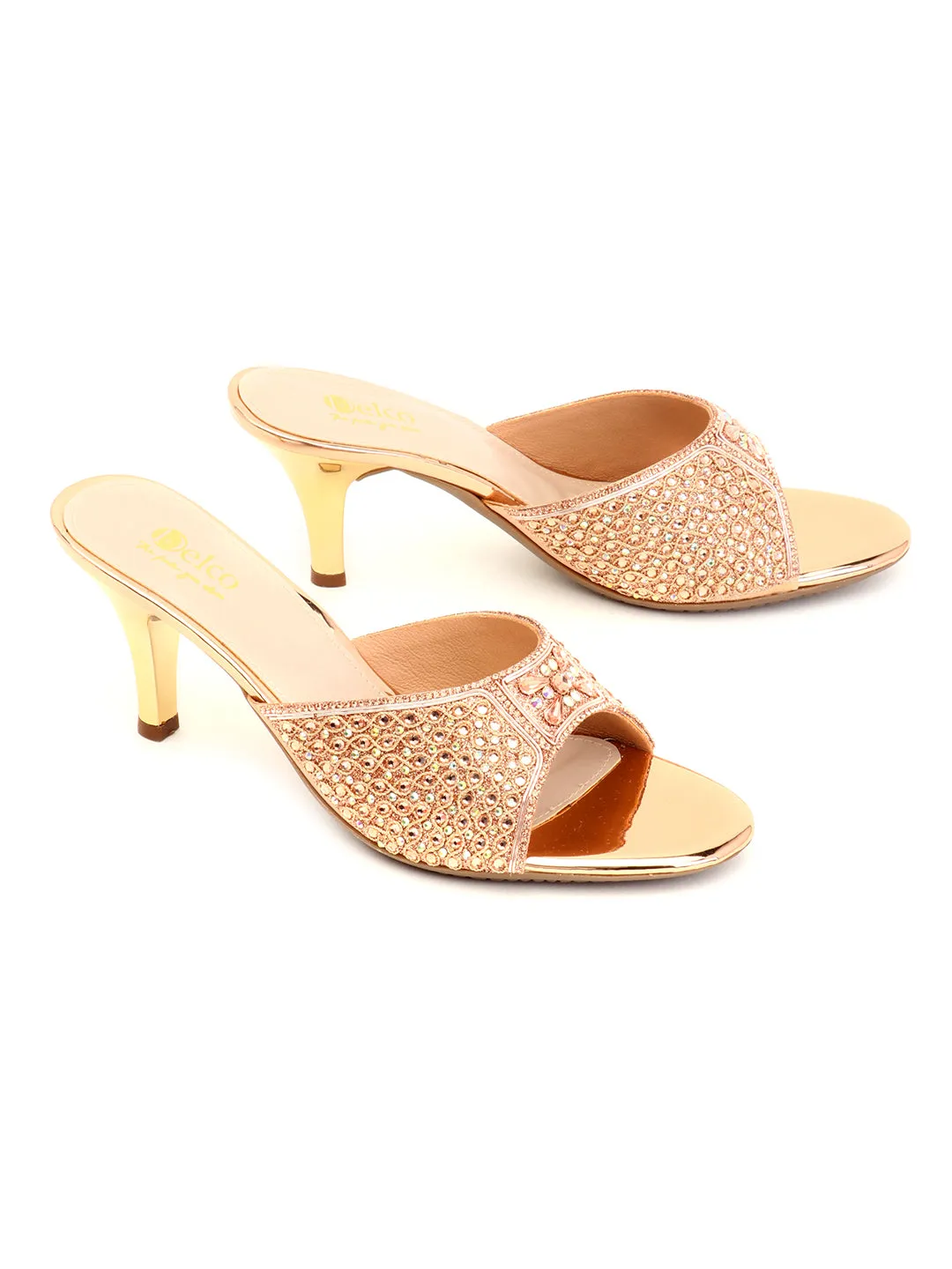 Delco Pencil Heel Slip On