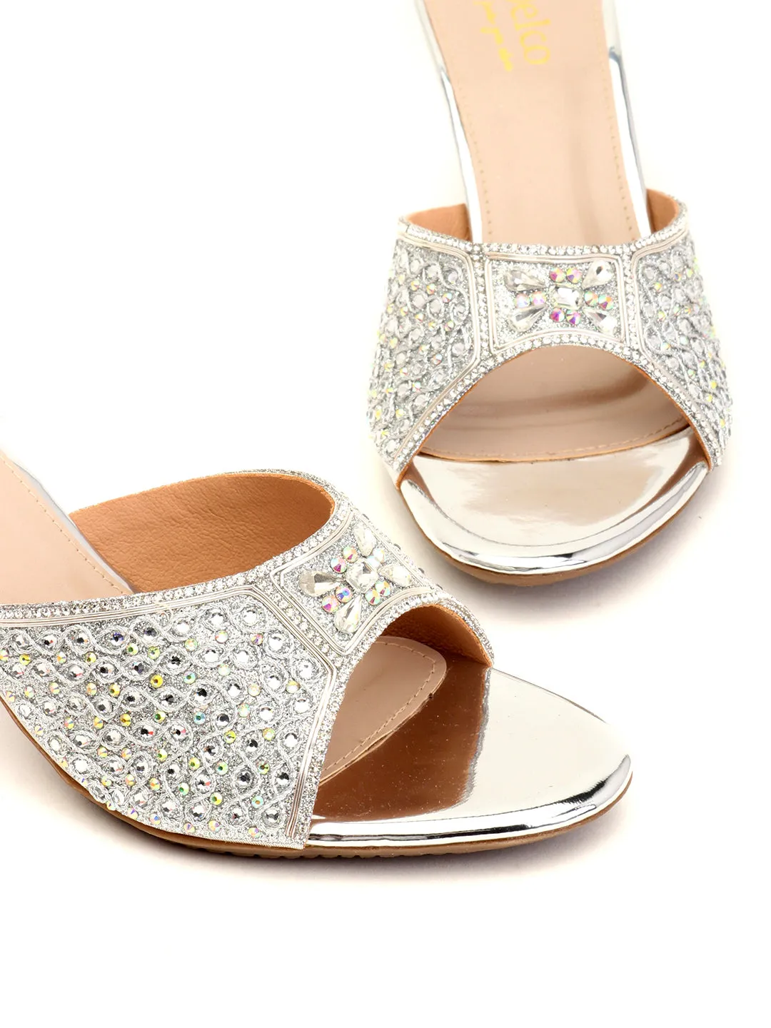 Delco Pencil Heel Slip On