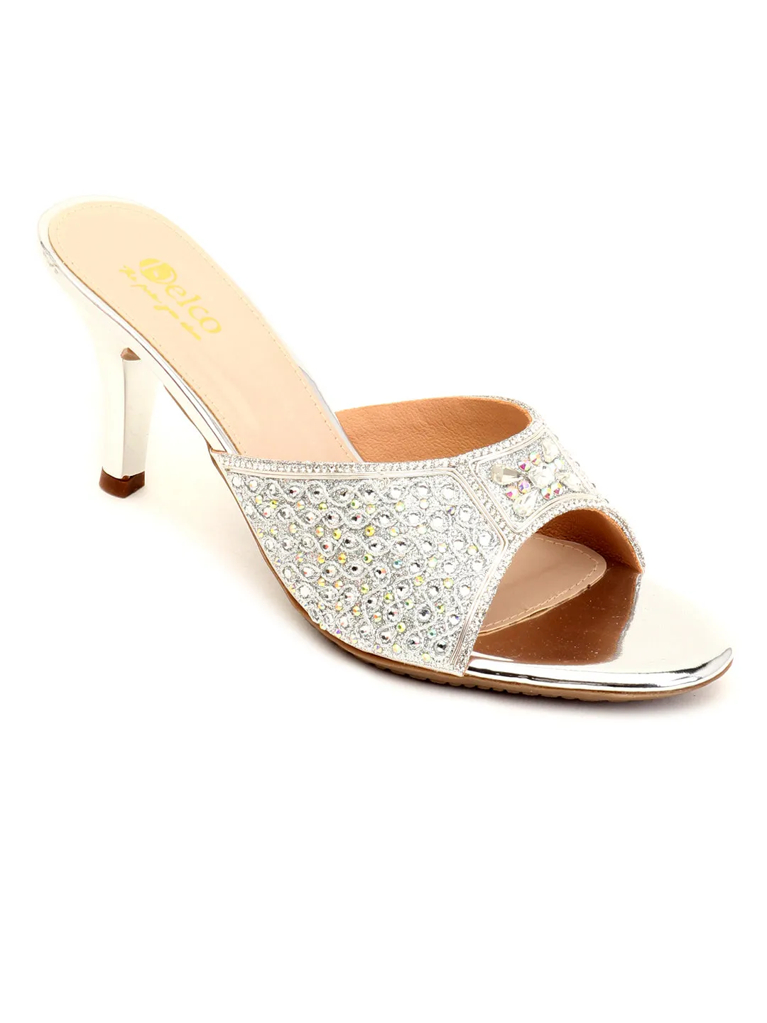 Delco Pencil Heel Slip On