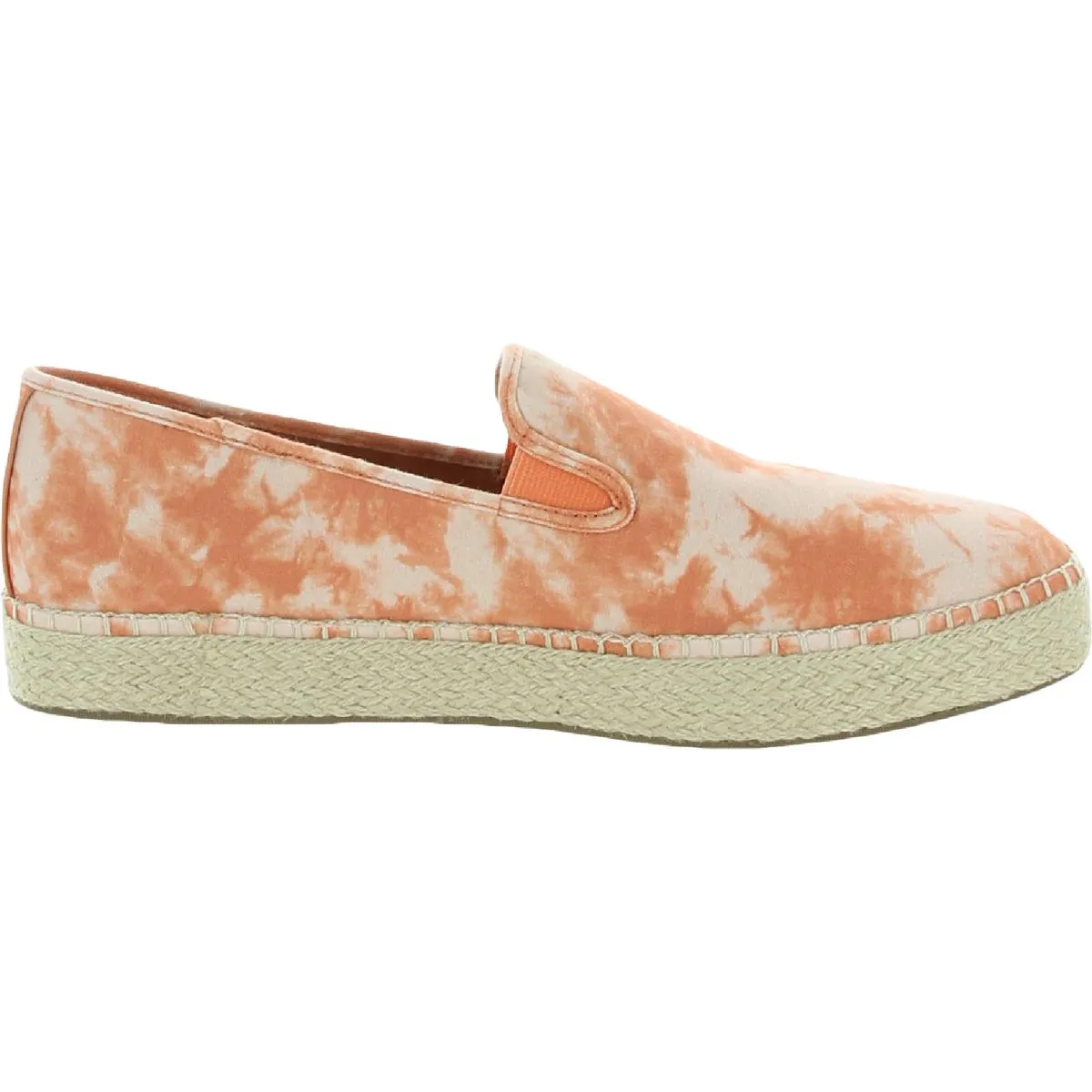 Dr. Scholl's Shoes Womens Far Out Faux Suede Slip On Espadrilles