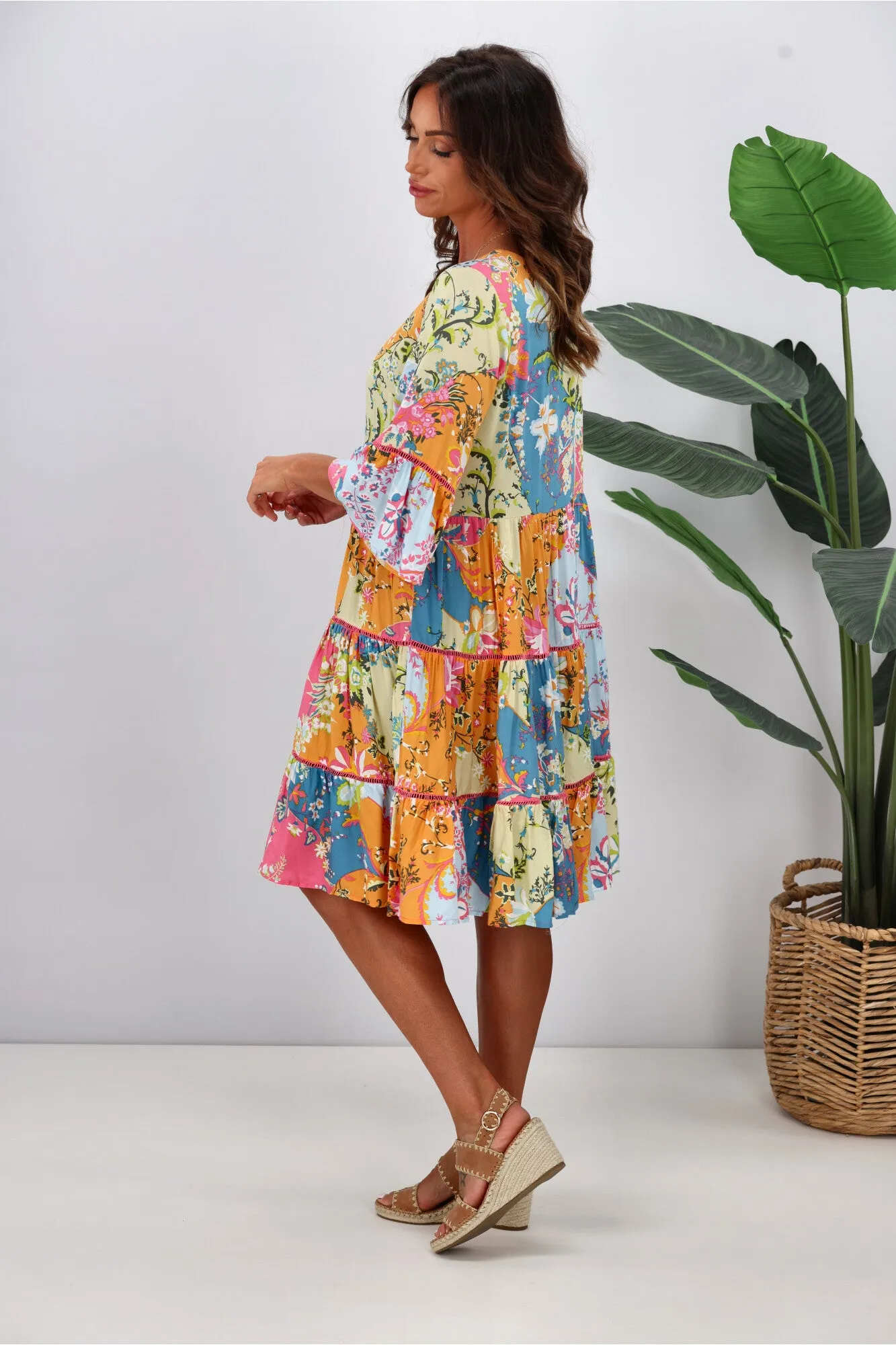 Dreamcatcher Rowan Mini Dress Multi