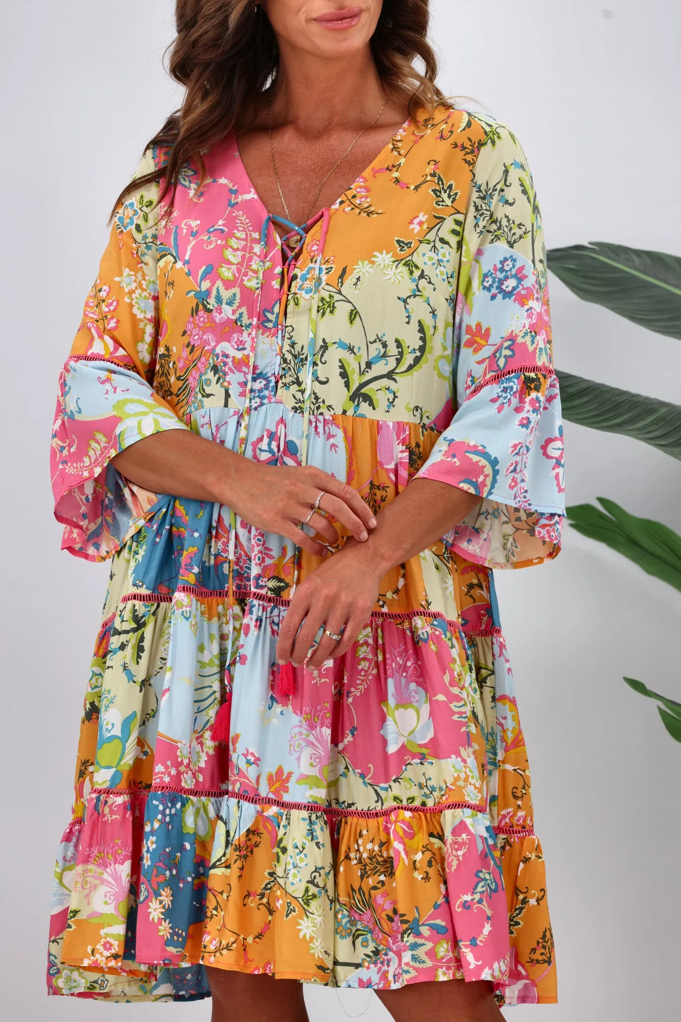 Dreamcatcher Rowan Mini Dress Multi