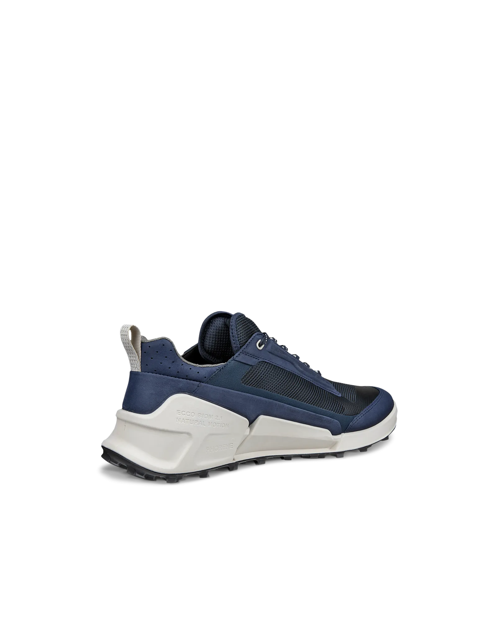 Ecco Men's Biom 2.1 X Waterproof Nubuck Outdoor Sneaker - Marine/Titanium