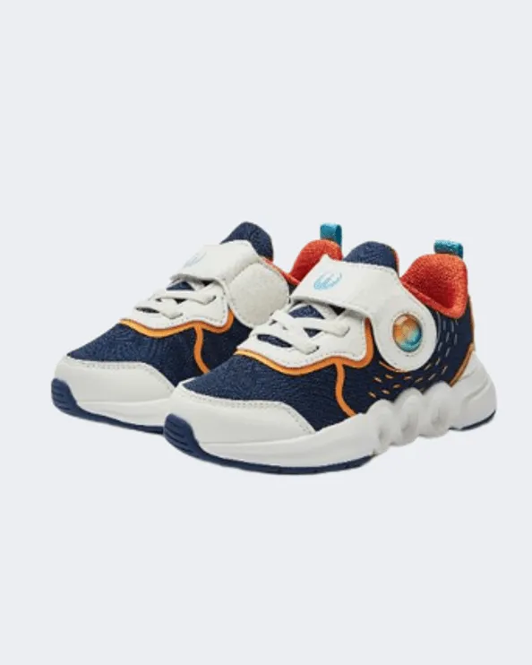 Erke  Kids Running Shoes Navy/White 77122103061-602