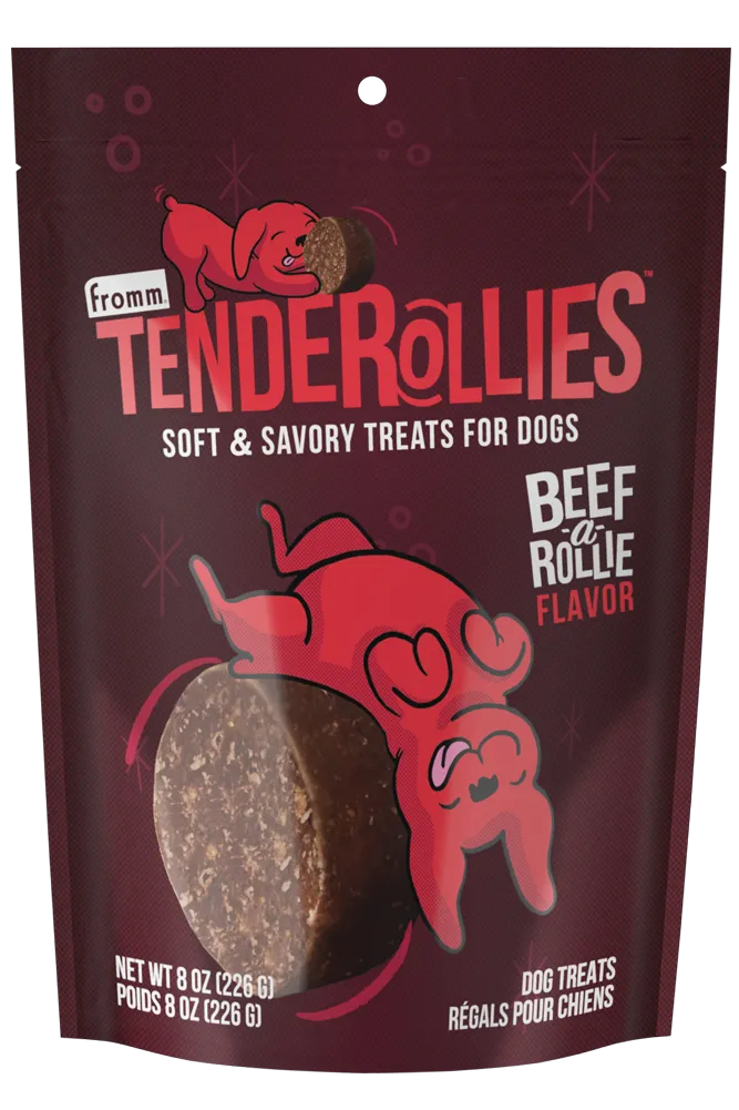 Fromm - Tenderollies - Beef-a-Rollie Flavoured Dog Treats