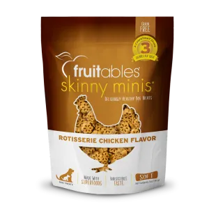 Fruitables Skinny Minis Rotisserie Chicken 5-oz, Dog Treat