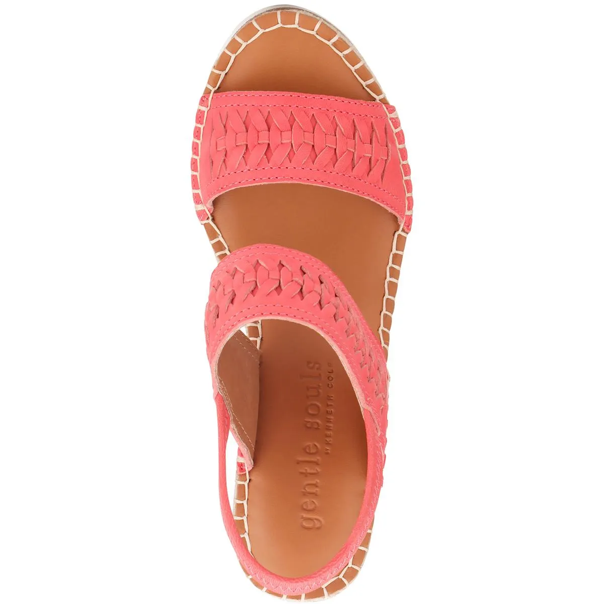 Gentle Souls by Kenneth Cole Womens Elyssa Two-Band N Padded Insole Espadrilles