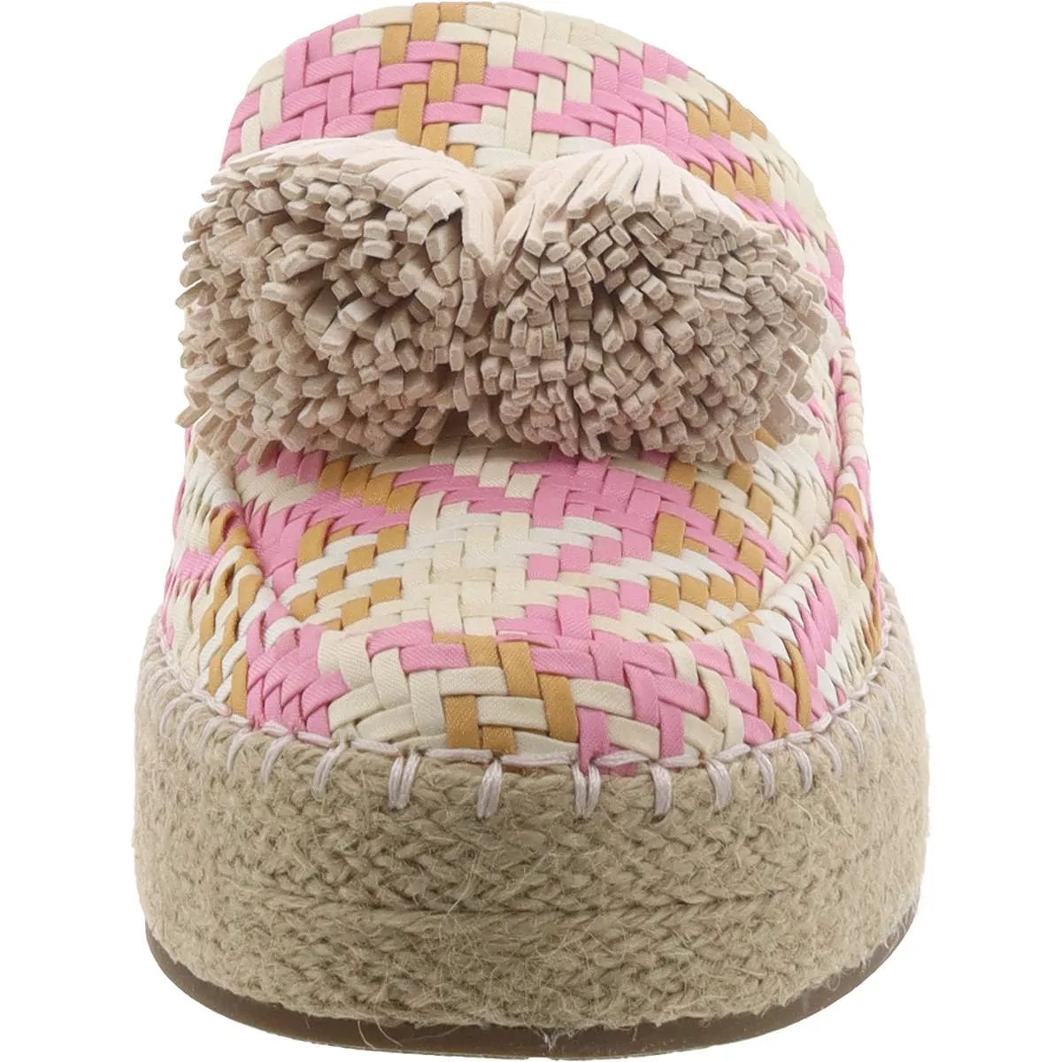 Gentle Souls by Kenneth Cole Womens Rory Leather Slip-On Espadrilles