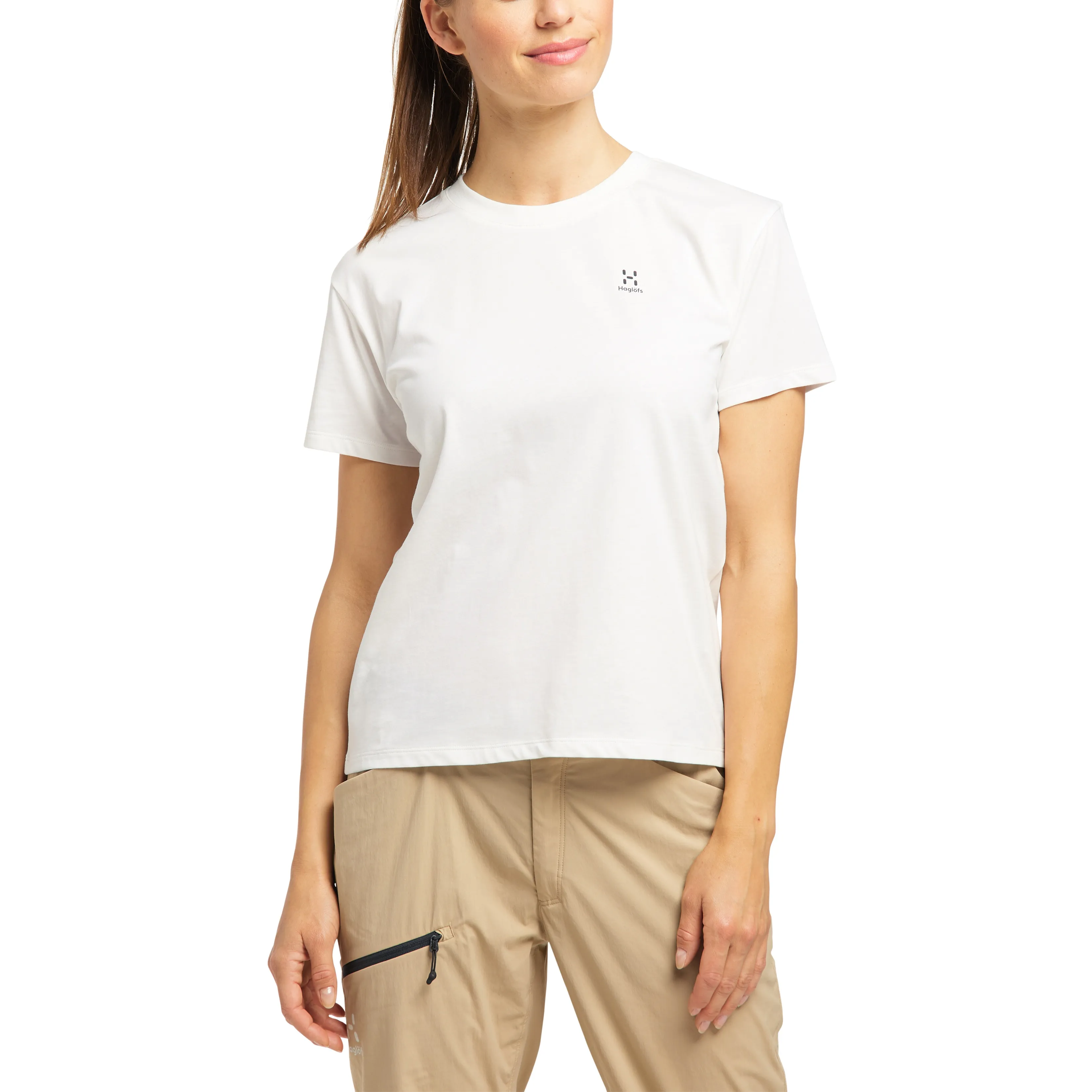 Haglöfs Camp Tee Women Soft White | Buy Haglöfs Camp Tee Women Soft White here | Outnorth