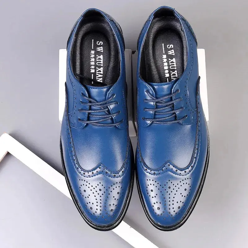 Handcrafted Mens Oxford Shoes Business Formal Classic Shoes