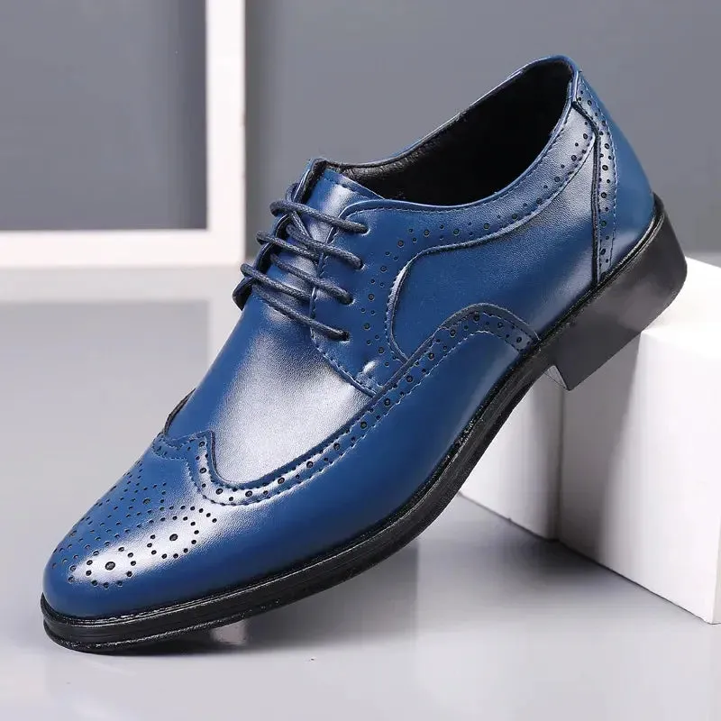 Handcrafted Mens Oxford Shoes Business Formal Classic Shoes