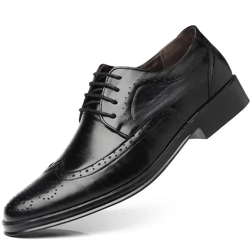 Handcrafted Mens Oxford Shoes Business Formal Classic Shoes